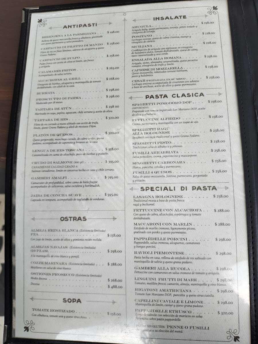 L'Osteria De Il Duomo Antea Menu - Image 6